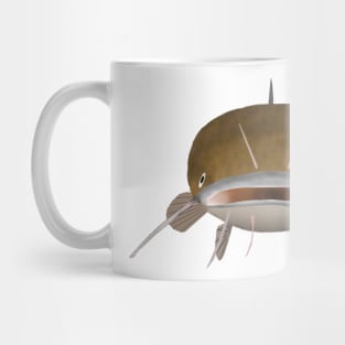 Flathead catfish - fish head Mug